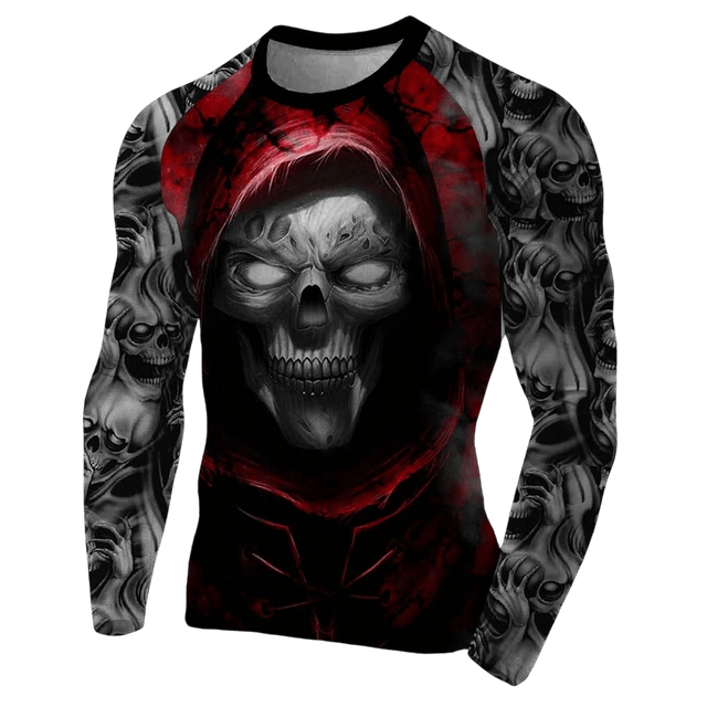 Rashguard Innove Fight Jiu Jitsu Caveira
