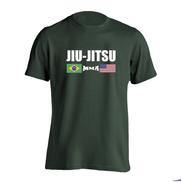 Camisa Jiu Jitsu Brasil x EUA