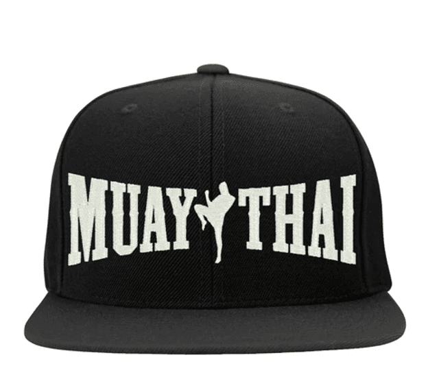 Boné Muay Thai Preto