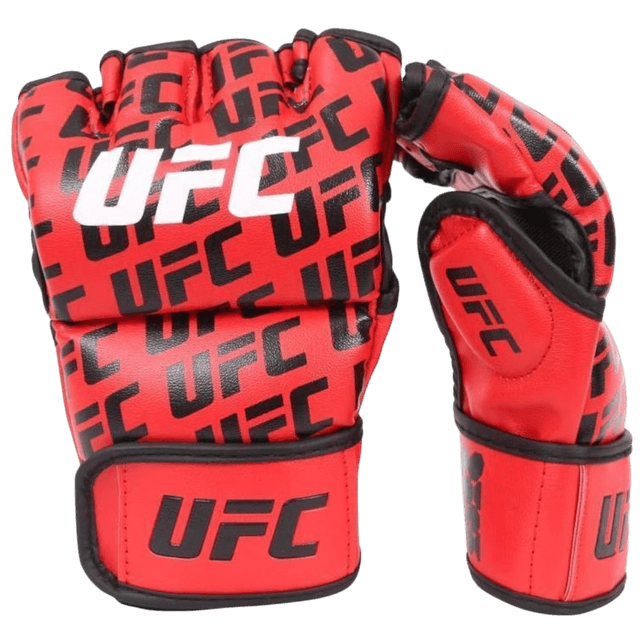 Luvas de MMA Full Print UFC Vermelha