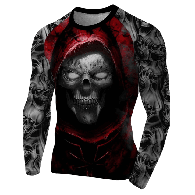 Rashguard Innove Fight Jiu Jitsu Caveira