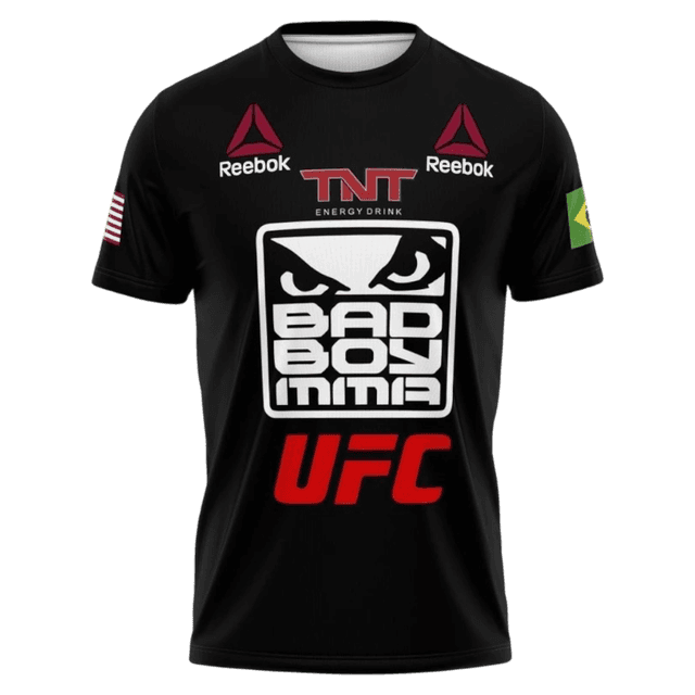 Camisa Bad Boy x Rebook Preta 